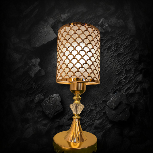 Golden Glow Side Table Lamp