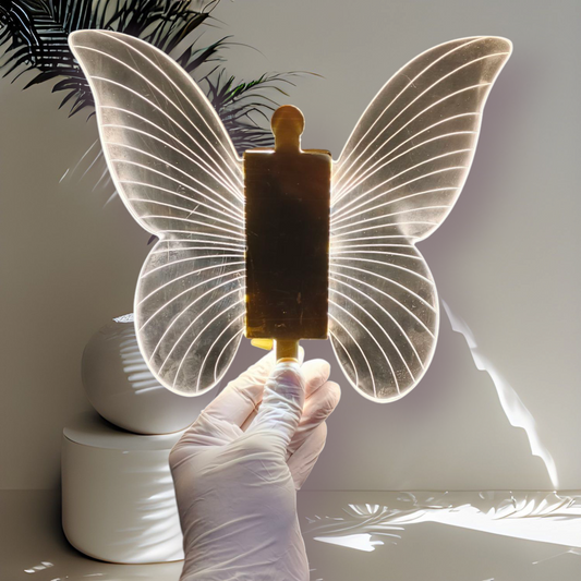 Butterfly - 3-in-1 Cool Warm Acrylic Wall Light