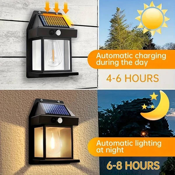 Solar Wall Lamp – Energy-Efficient Outdoor Lighting