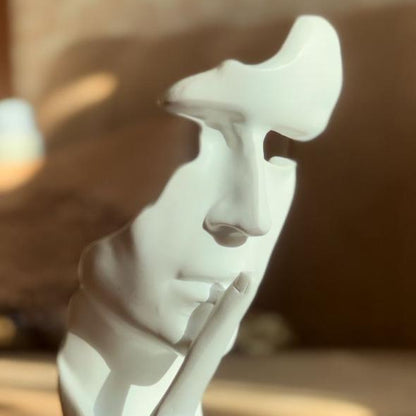 Abstract Silence Art Statue