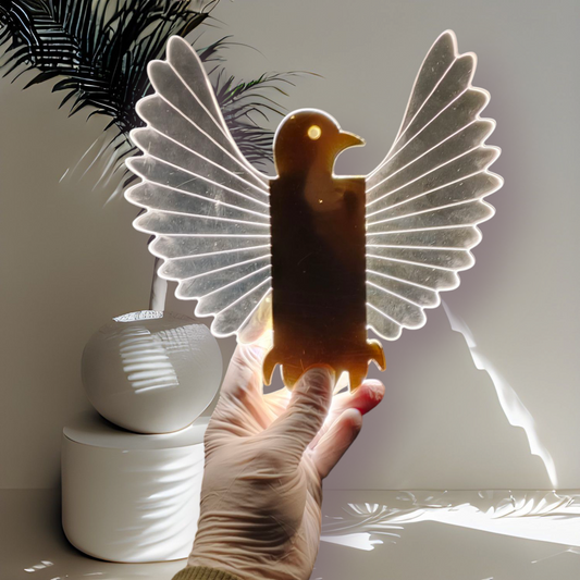 Eagle - 3-in-1 Cool Warm Acrylic Wall Light